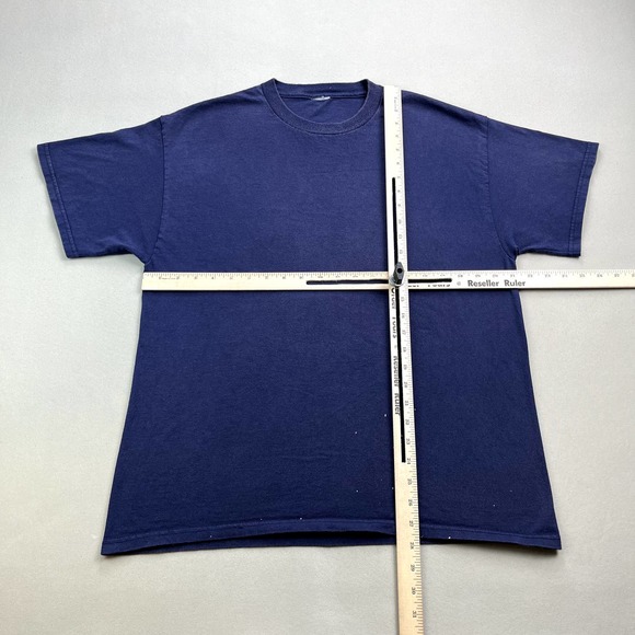 Vintage Emiliano Zapata T-Shirt Mens Medium Navy Blue Mexican Revolution Bandito - Picture 8 of 11